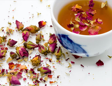 Floral tea